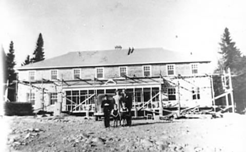 L’auberge du Painchaud construction en 1947