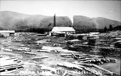 Moulin à scie de la Eagle lumber