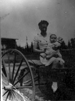 Laurette et André Lamoureux en 1940