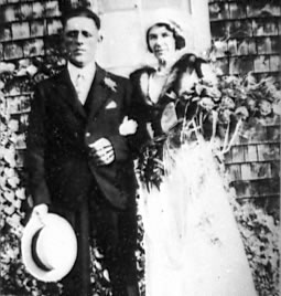 Mariage W. Champagne et Maria Brunet en 1930